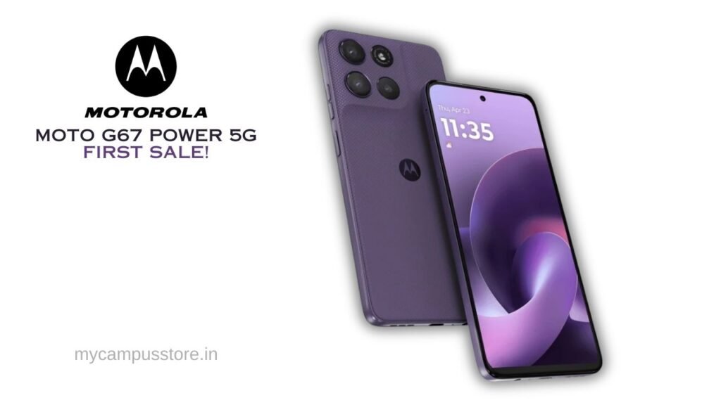 Moto G67 Power 5G First Sale!